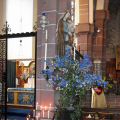 Statue of Blessed Virgin Mary and Child Jesus formerly in Nunnery Chapel 