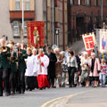 Rogation Sunday procession in Lord Street  