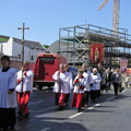 Rogation Sunday 2003 procession in Lord Street 