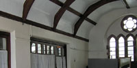 View of upper hall when used for dance classes