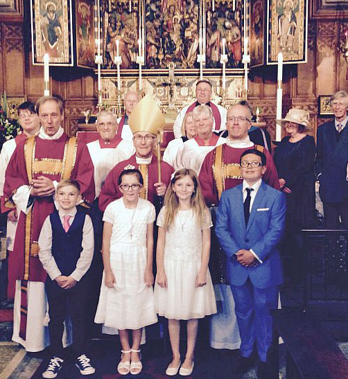 Patronal Festival and confirmation 2015 with Bishop Glyn 