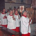 Centenary 2001 - servers (Jackie, Peter, Gary, Thurstan)