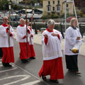 Rogation Sunday 2010 - procession on North Quay
